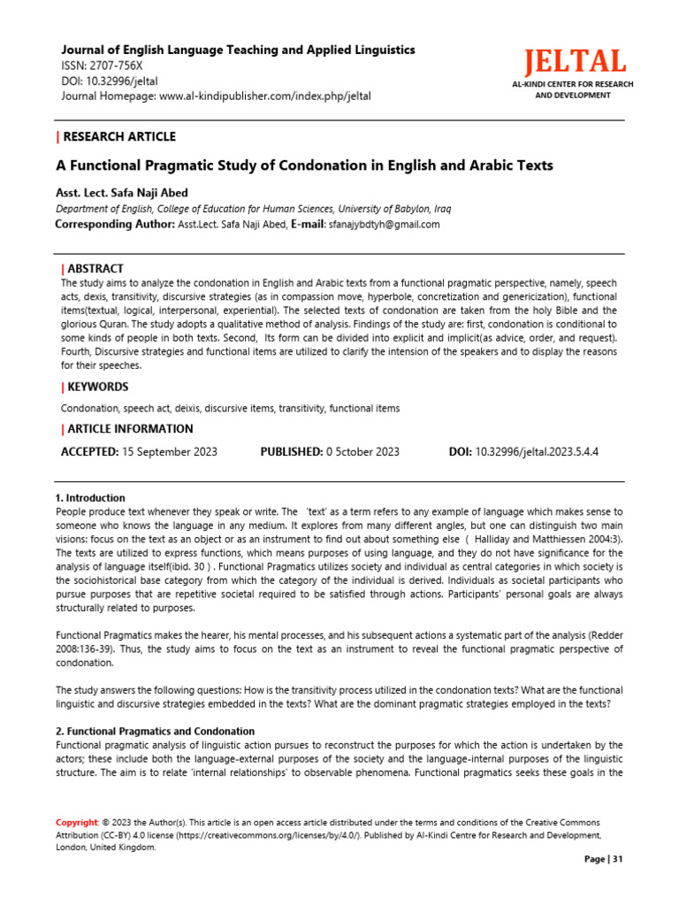 a-functional-pragmatic-study-of-condonation-in-english-and-arabic-texts
