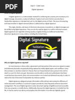 Digital Signatures