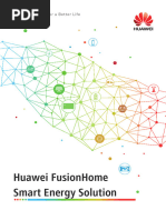 Huawei Fusionhome Smart Energy Solution: Smarter Energy For A Better Life