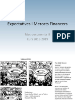 Tema 4 Expectatives I Mercats Professor 2019