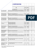 NEW PRICELIST 2022-Viking Sprinkler New Pricelist