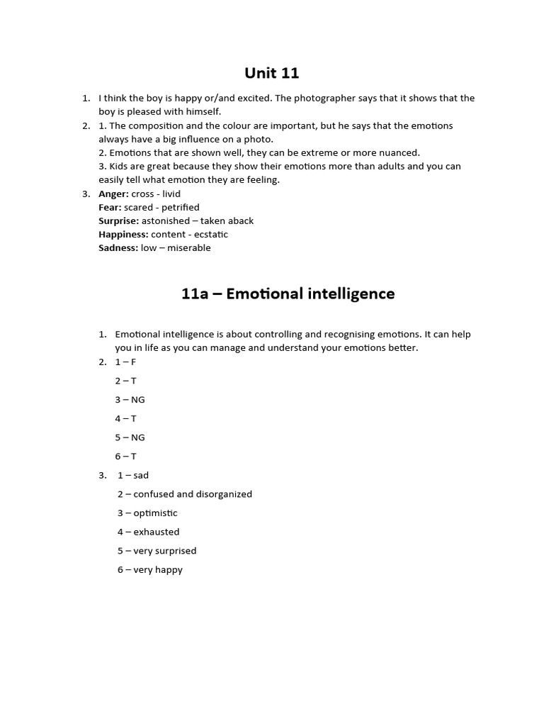Unit 11 | PDF