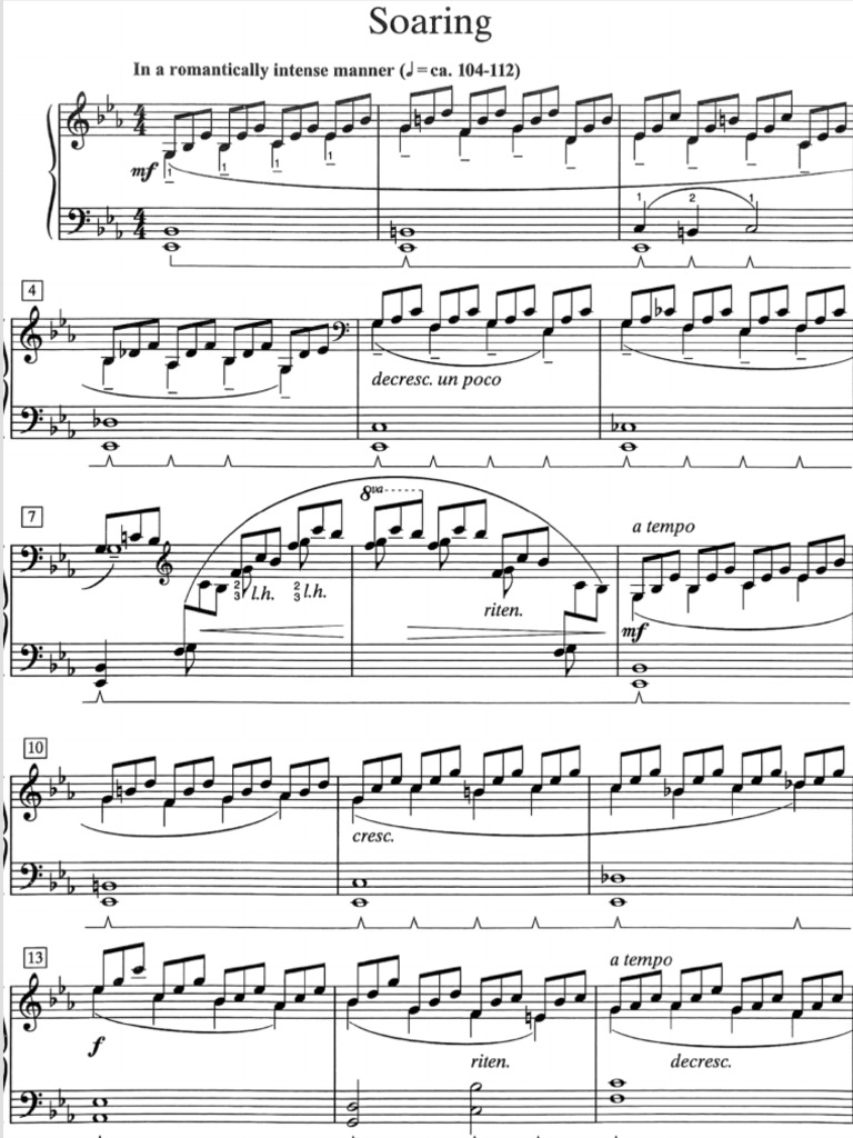 Gillock Soaring | PDF