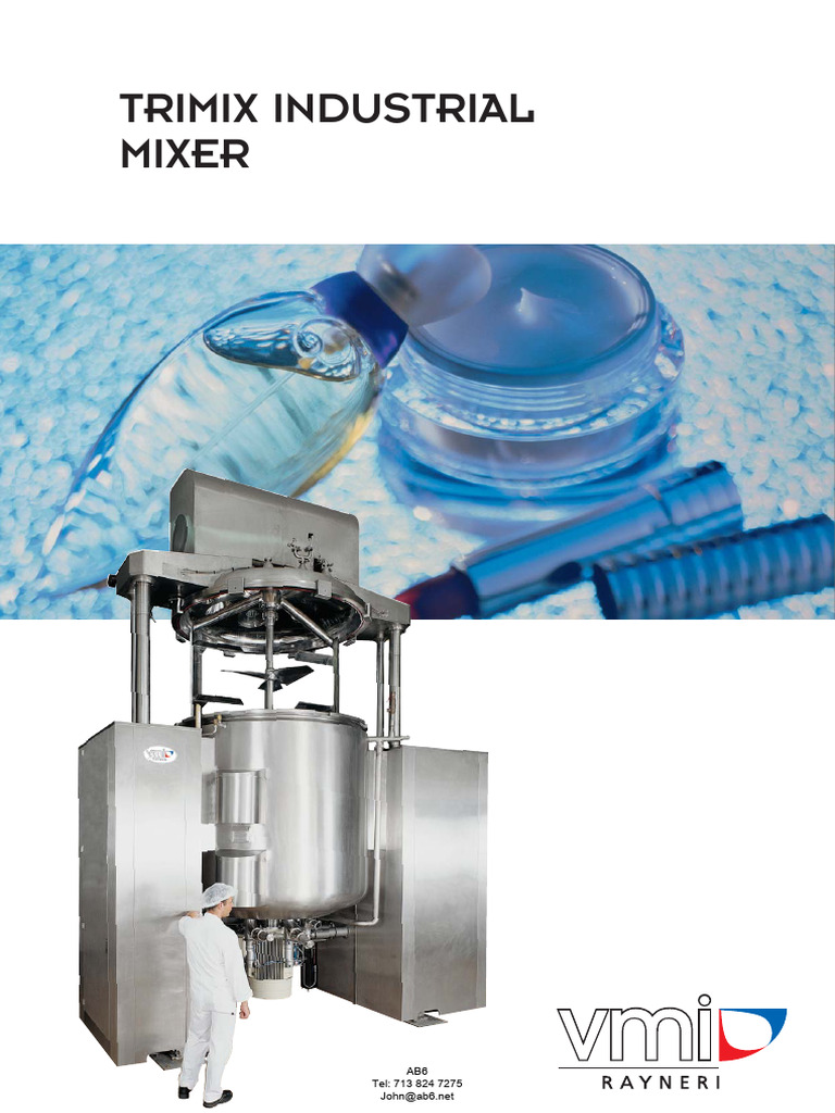 Trimix Industrial Mixer PDF