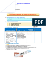 D2 A1 SESION MAT. Resuelve Problemas de Tiempo y Temperatura