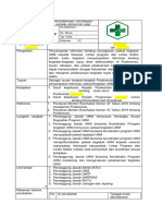 Sop Penyampaian Informasi Jadwal Ukm