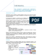 Tema 1 - Nutrició Humana.