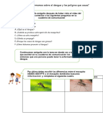 SESIÓN DE APRENDIZAJESESION DE L DENGUE - Niños y Docentesx