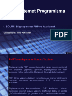 PHPileInternetProgramlama 1