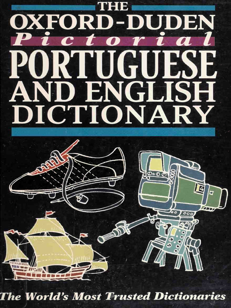 牛津葡英双语词典黑白图片The Oxford-Duden Pictorial Portuguese and