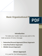 23. Basic Organizational Plans