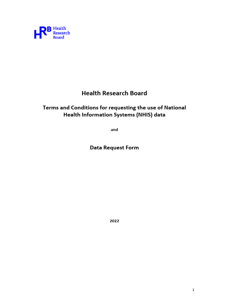 Data request form nhis 2022 pdf thesis data
