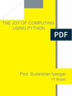 The Joy of Computing Using Python