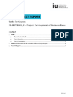 Task - Oral Project Report - DLBEPPEG01 - E