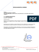 Carta Garantia FA01-00011915