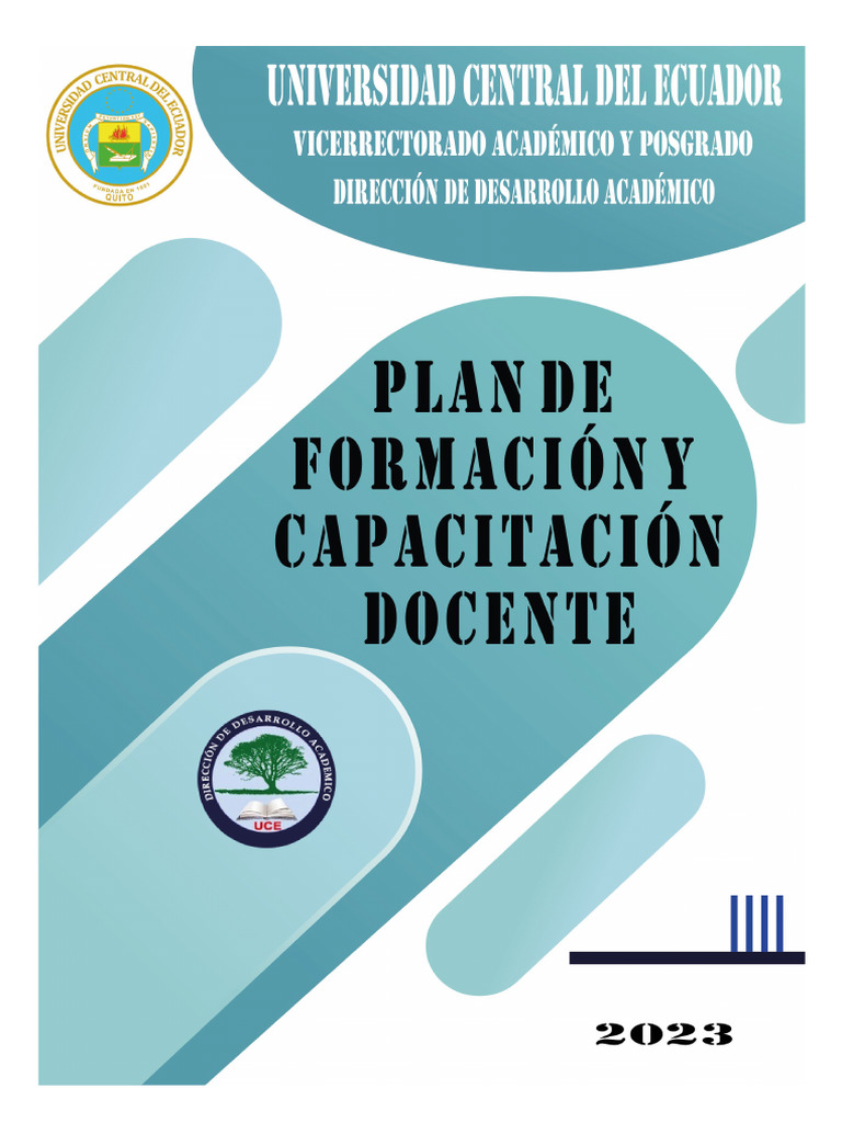 Plan de Formación y Capacitacion Docente 2023 Definitivo | PDF