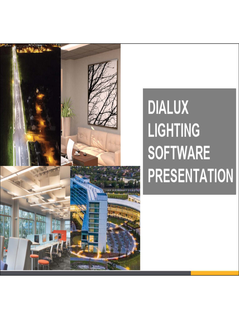 Dialux Lighting Software Overview | PDF