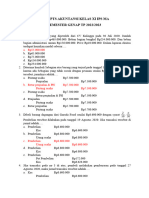 Soal PTS Genap Akuntansi Kelas Xi Ips Ma 2023
