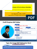 Menjadi Pemimpin Di Era Kurikulum Merdeka