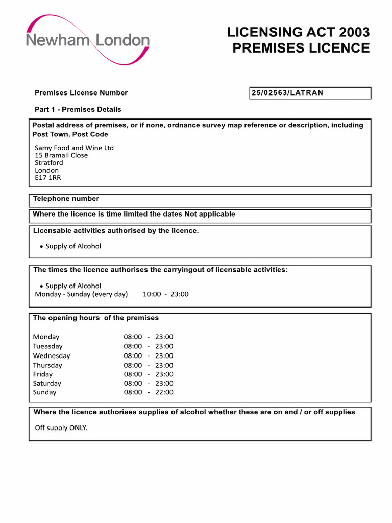 Licence | PDF
