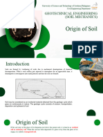 Week 2 Origin of Soil