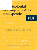 A Postcolonial Reading of the Acts of the Apostles- Rubén Muñoz-Larrondo