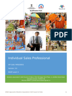 RASCI Qualification Pack 0201 - Individual Sales Professional
