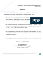 GG-133 - Declaração de Não Ocorrência