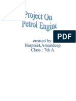 Working of Petrol Engine