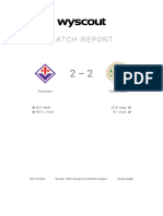 ACF Fiorentina 2-2 Ferencváros