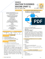 SodaPDF-converted - (MDR) 1.03.1 - INTRODUCTION TO EVIDENCE - BASED MEDICINE - Dr. Besa - FINAL