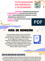 GUIA DE REMISIÓN DEL REMITENTE Y DEL TRANSPORTISTA (1)