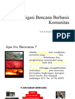 Mitigasi Bencana Berbasis Komunitas Hoga