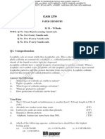 Chemistry (12th) Mar2021