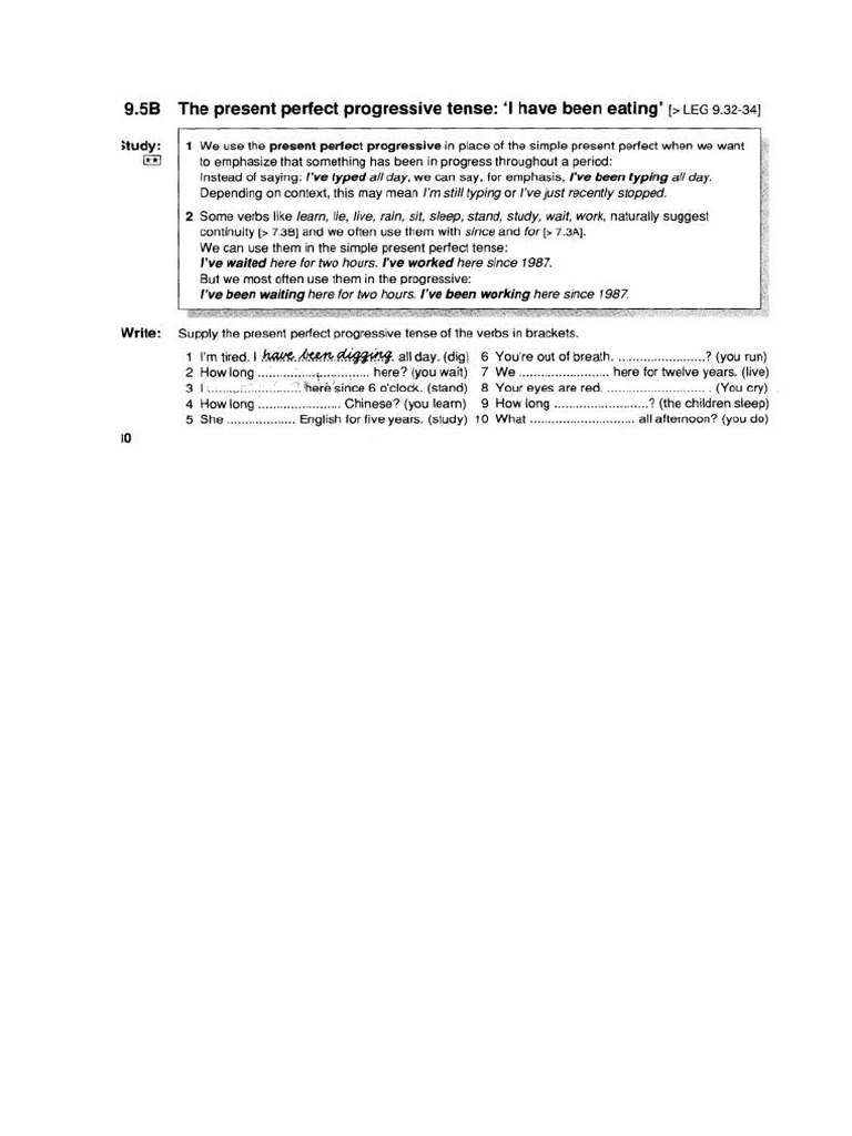 Cae Present Perfect 2023 Pdf