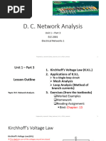 Mesh Analysis Solved Examples | PDF