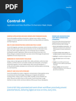 Control-M Datasheet