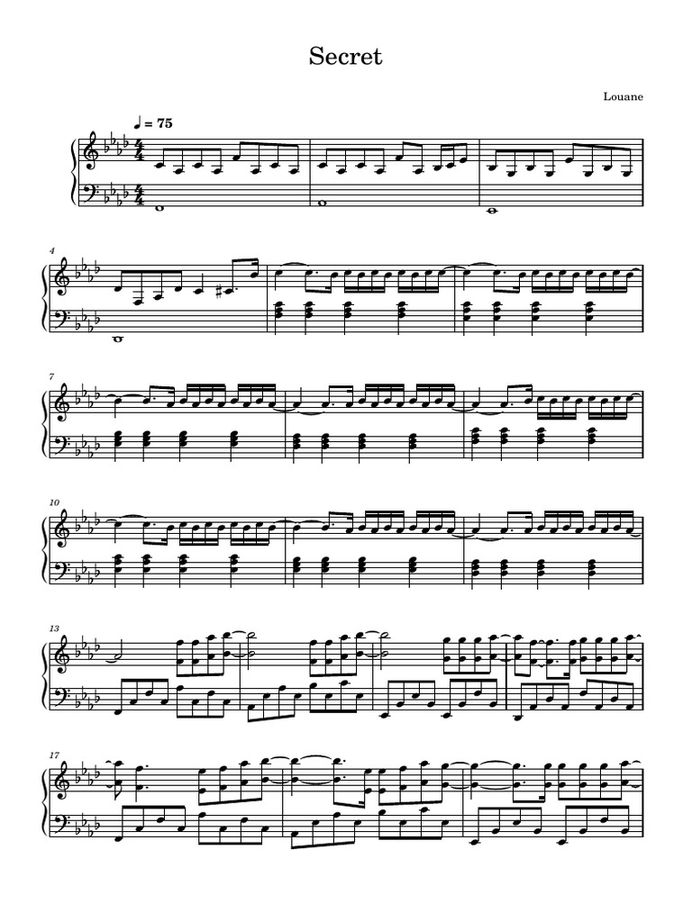 Secret Louane | PDF