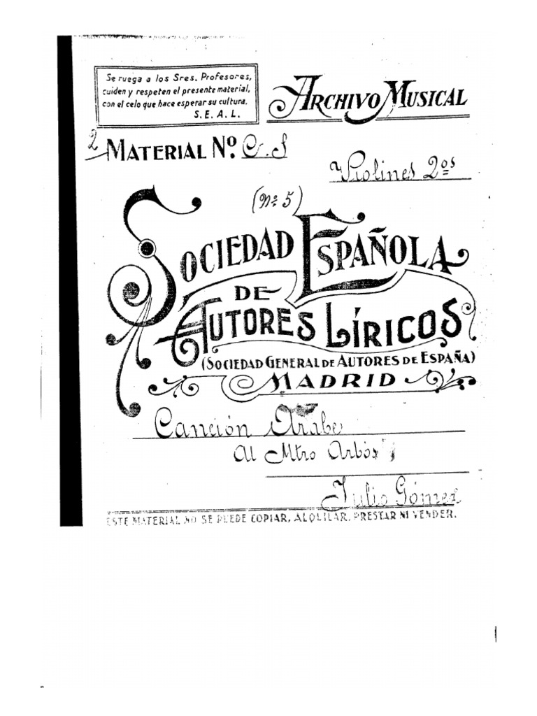 Canción árabe V2 PDF