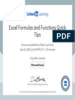 CertificateOfCompletion_Excel Formulas and Functions Quick Tips