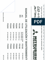 Mitsubishi de Fg15k A Fg35k, de Fd15k A Fd35k