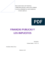 Finanzas Publicas y Los Impuestos