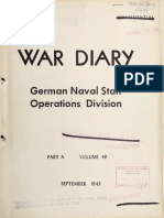 War Diary German N 491943 Germ