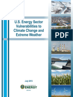 Us Energy Sector Vulnerabilities Climate Change and Extreme Weather