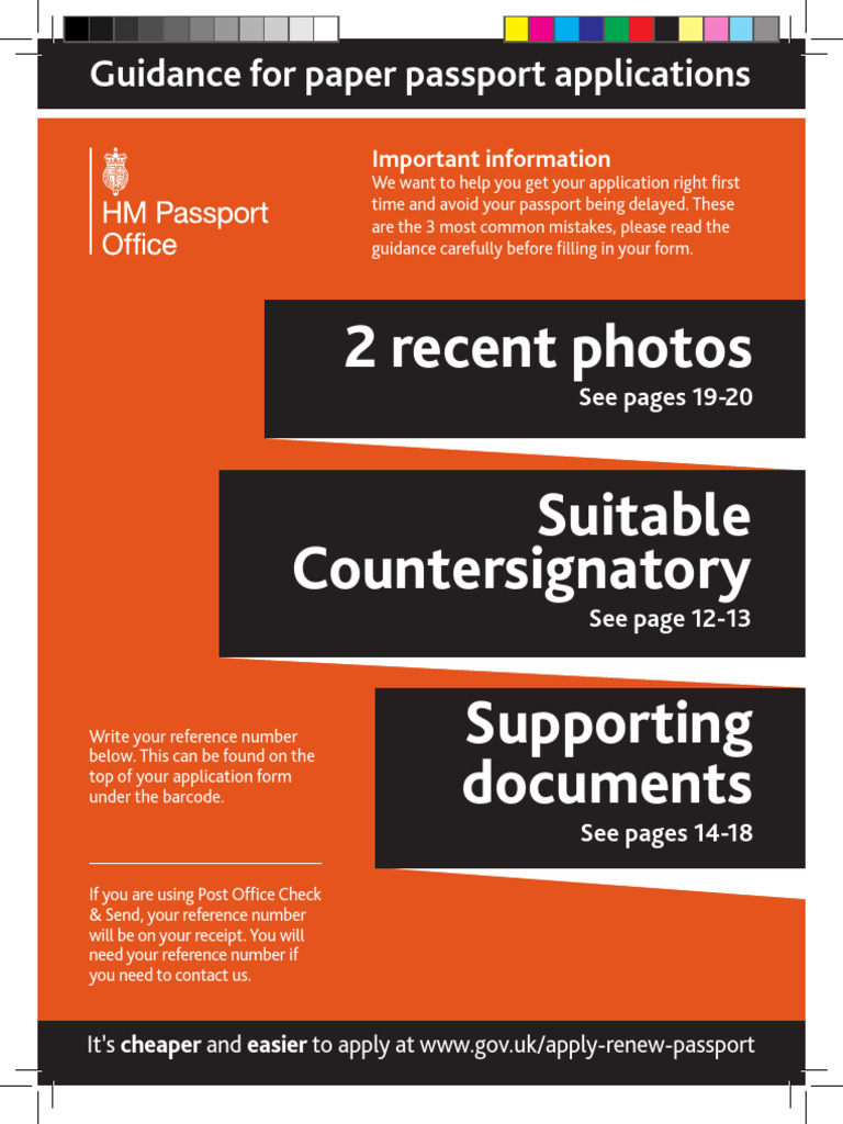 Passport Instruction Booklet Pdf