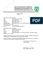 Format Surat Tugas Bimtek Modul Ajar