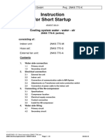 Instruction For Shor Startup Cooling System 2NK6770