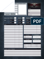 SLA Industries Character Sheet