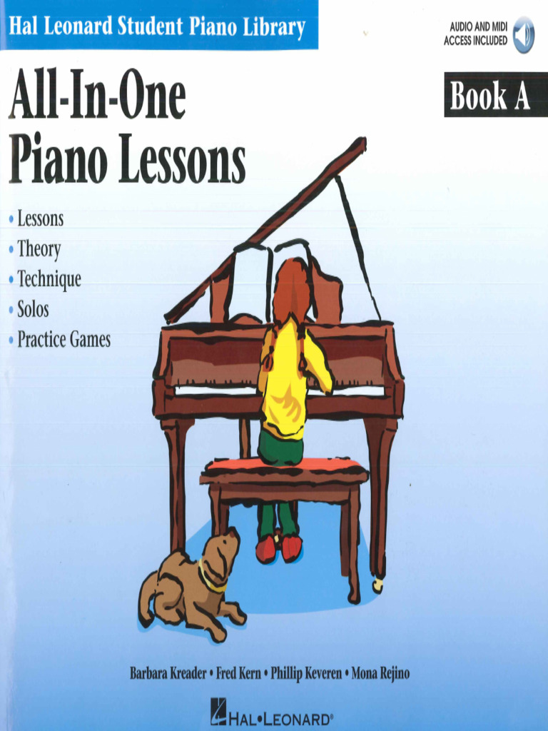 Piano Lessons Book 3 - Book/Online Audio & MIDI Access Included Hal Leonard  Student Piano Library