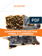 Convention Collective Mines & Carrières